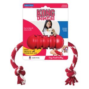 Kong Dental με σχοινί - Medium