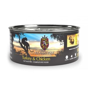 Ambrosia Grain Free Cat & Kitten Turkey & Chicken 150gr