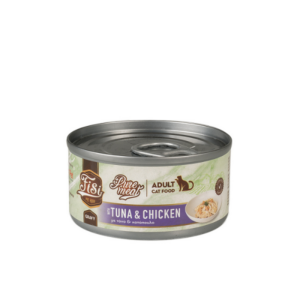 Fisi Pure Meat Cat Adult Τόνος και Κοτόπουλο σε Ζωμό 80gr