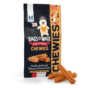 Montego Bags O’ Wags Chewies Butternut Dental Sticks 120gr