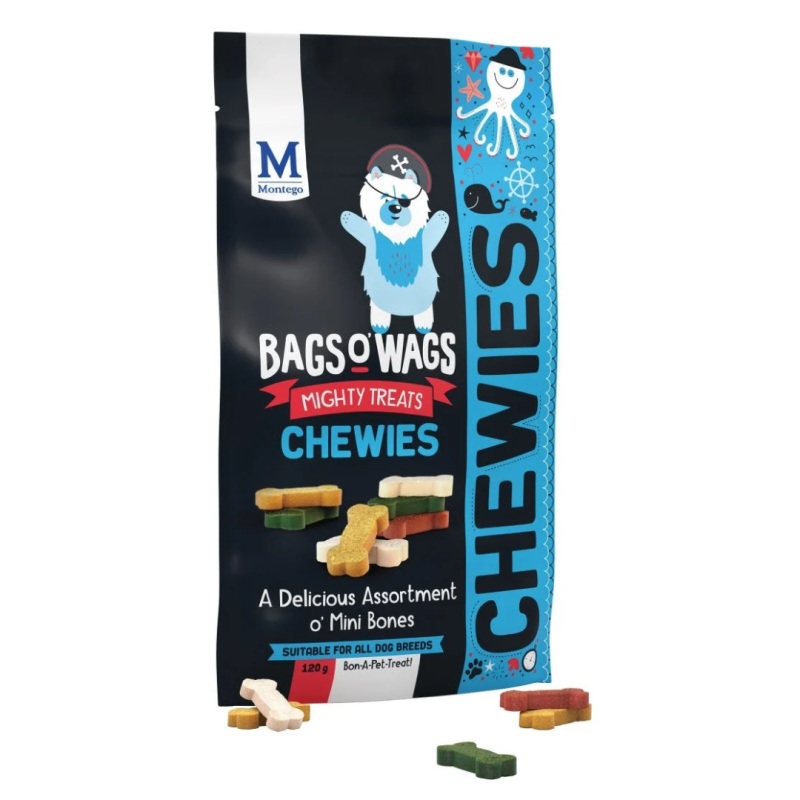 Montego Bags O’ Wags Chewies Mini Bones 120gr