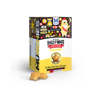 Montego Bags O' Wags Munchies Grilled Chicken Flavour 350gr