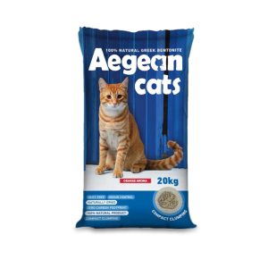 Aegean Cats Άμμος Γάτας Orange 20kg